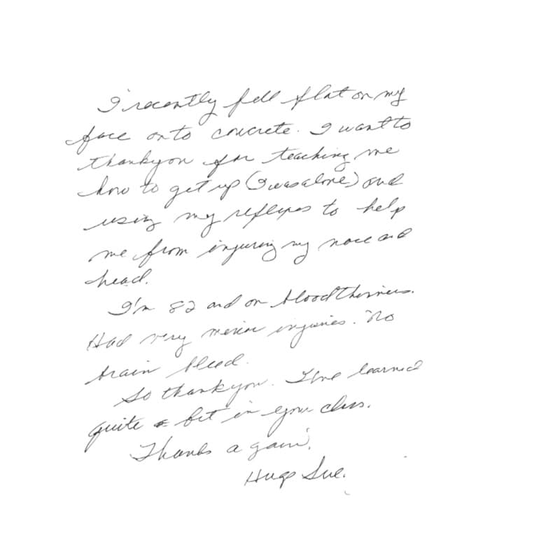 Client testimonial for Moxie Mobility Training